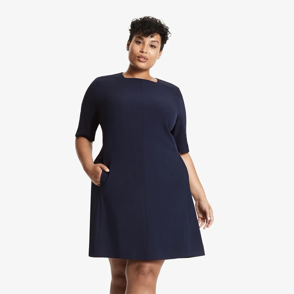 MM Lafluer - The Emily Dress - Galaxy Blue - 14